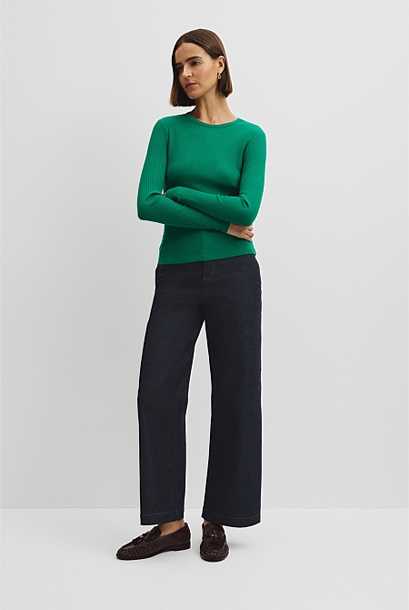 Long Sleeve Rib Top Long Sleeve Rib Top