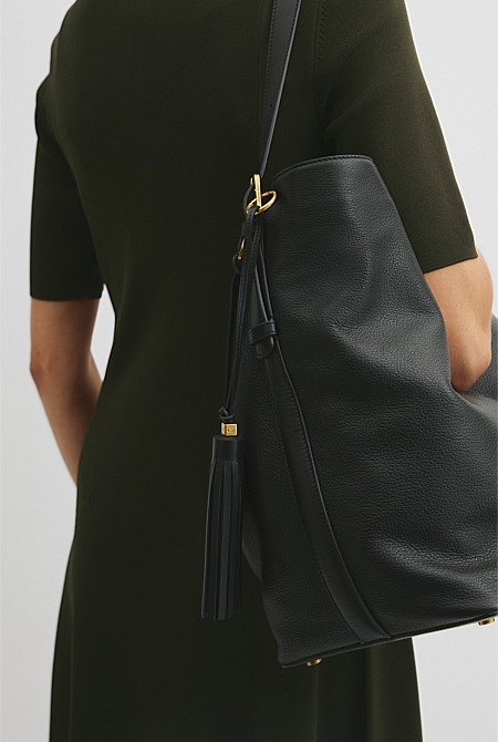 Tassel Leather Charm