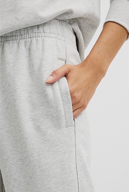 Australian Good Earth Cotton Cuffed Track Pant