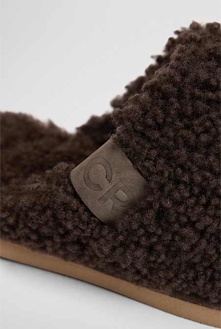 Australian Made Teddy Shearling Slip-On