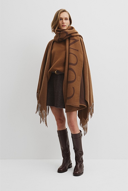 Branded Logo Scarf