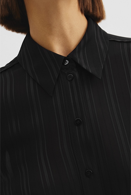 Self Stripe Shirt