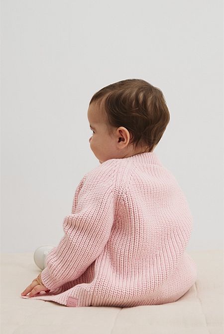 Rib Knit Cardigan