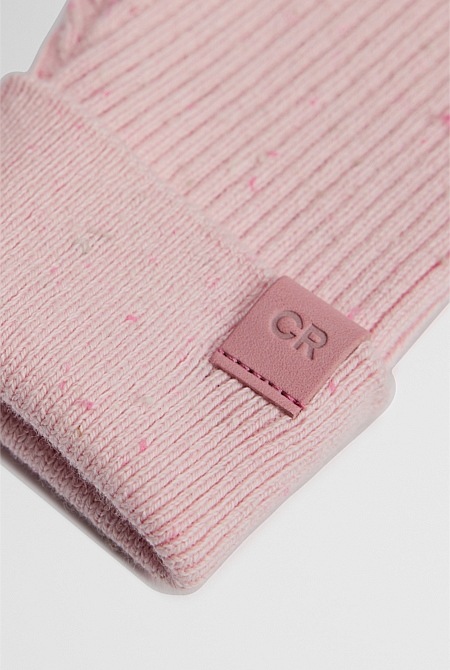 Organically Grown Cotton Rib Knit Legging