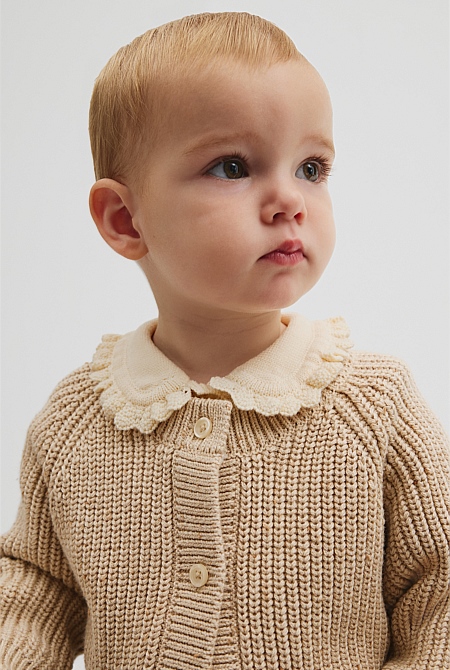 Rib Knit Cardigan