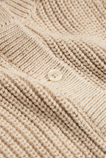 Rib Knit Cardigan
