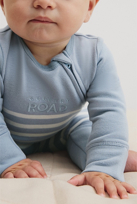 Cotton Logo Zip Jumpsuit