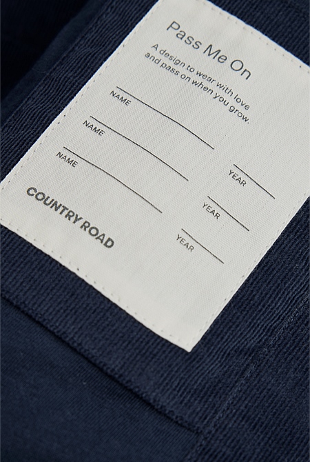 Cord Puffer Jacket