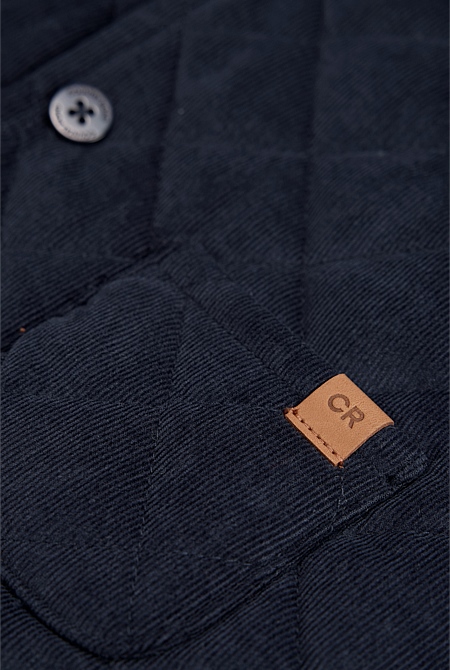Quilted Cord Jacket