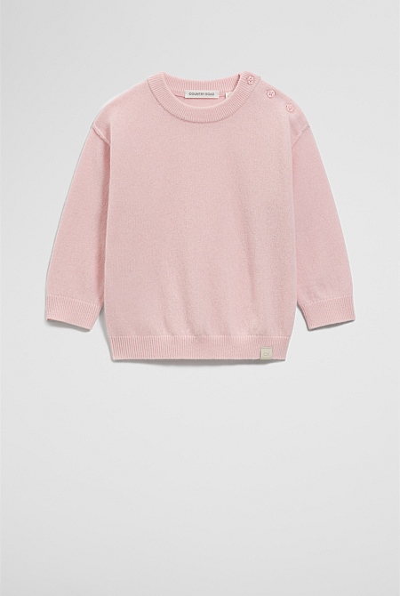 Merino Wool Cashmere Blend Knit