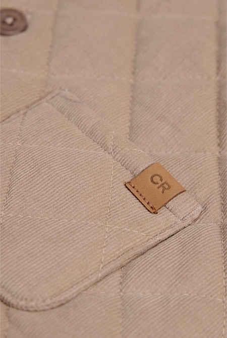 Quilted Cord Jacket