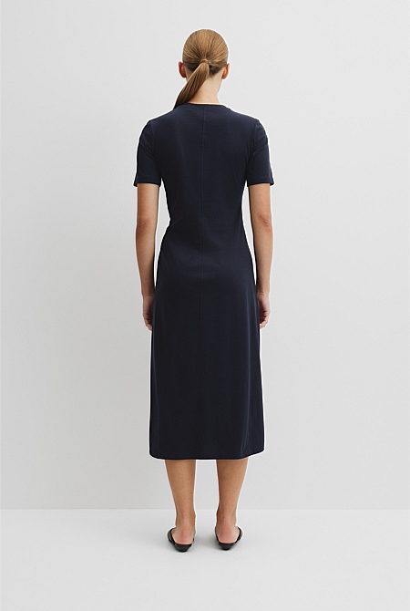 Australian Cotton Twist Jersey Dress