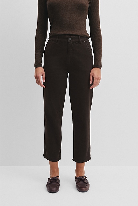 Crop Curve Jean