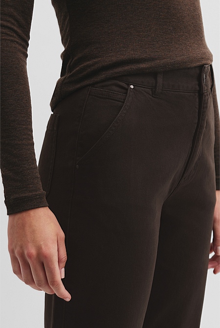 Crop Curve Jean