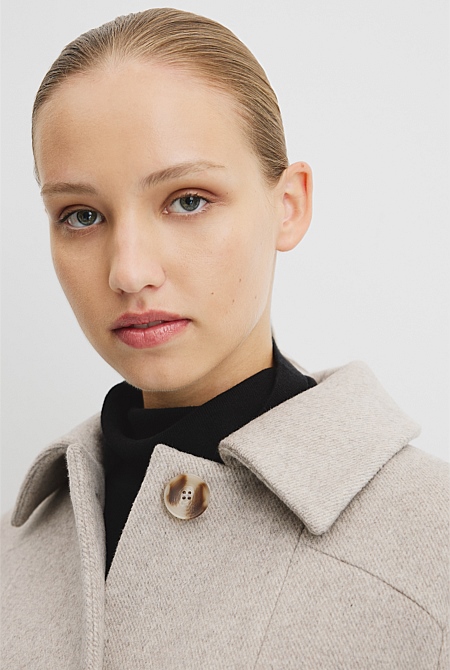 Soft Tulip Coat