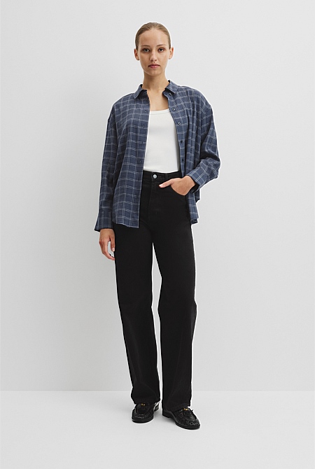 Relaxed Check Shirt