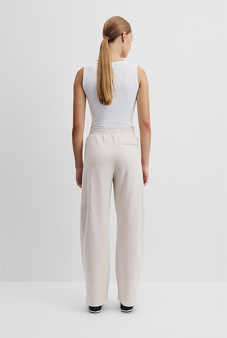 Barrel Leg Track Pant