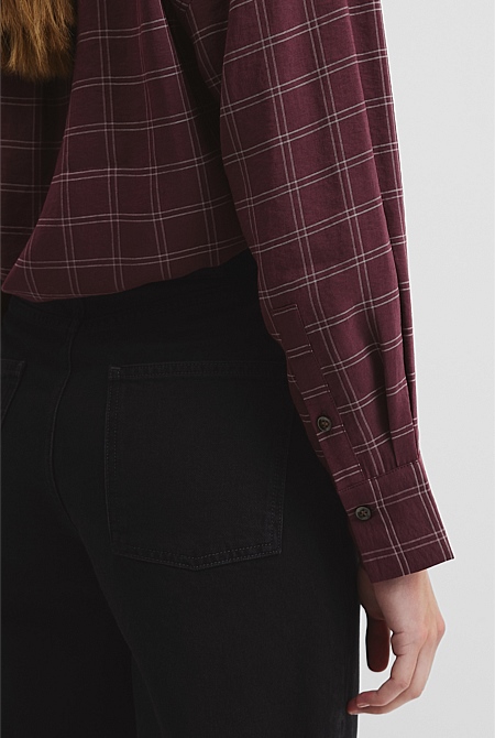 Relaxed Check Shirt