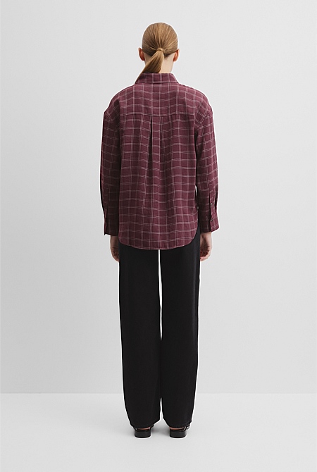 Relaxed Check Shirt
