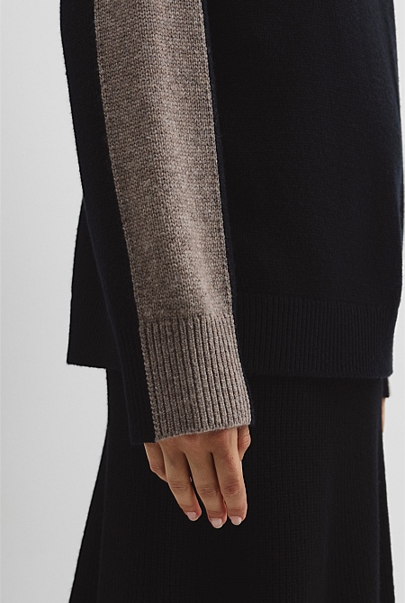 Lounge Contrast Knit