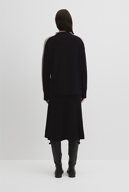 Lounge Contrast Knit