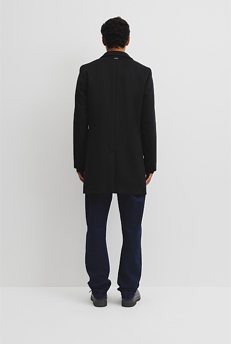 Single Breasted Overcoat