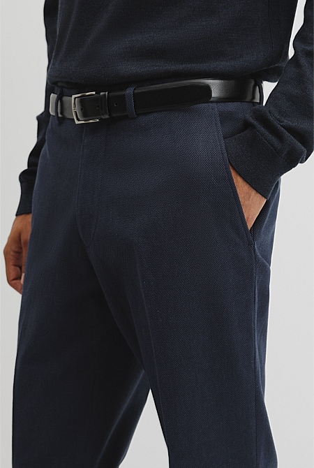 Textured Trouser