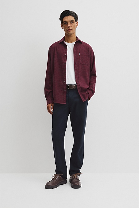 Regular Fit Flannel Check Shirt
