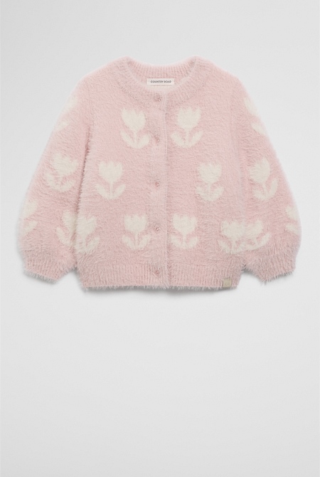 Floral Jacquard Knit