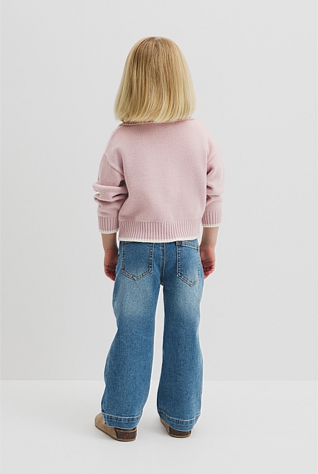 Tipped Popover Knit