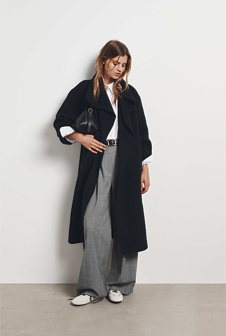 Oversized Wrap Coat Oversized Wrap Coat