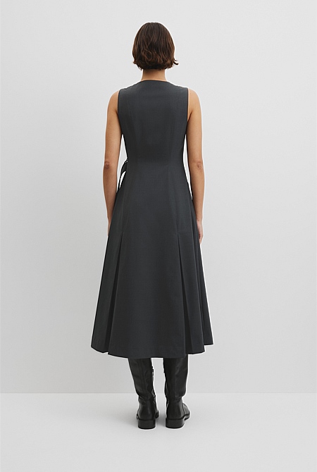Wool Wrap Dress
