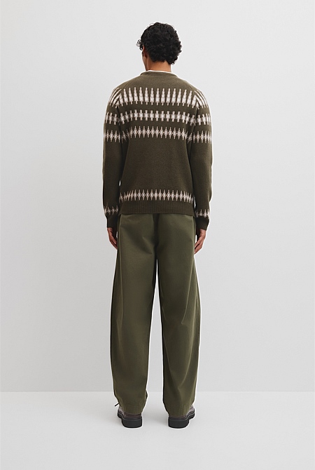 Wool Fair Isle Knit