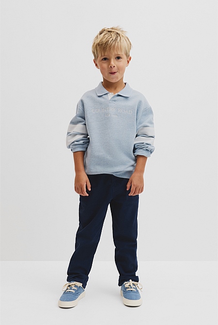 Organically Grown Cotton Collared Sweat