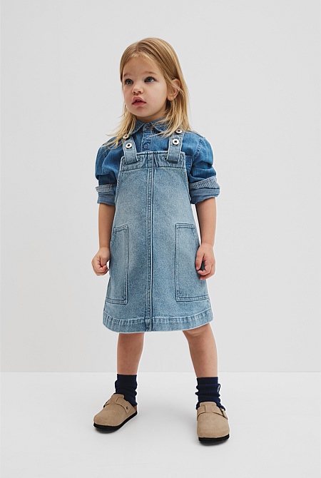 Denim Pinafore