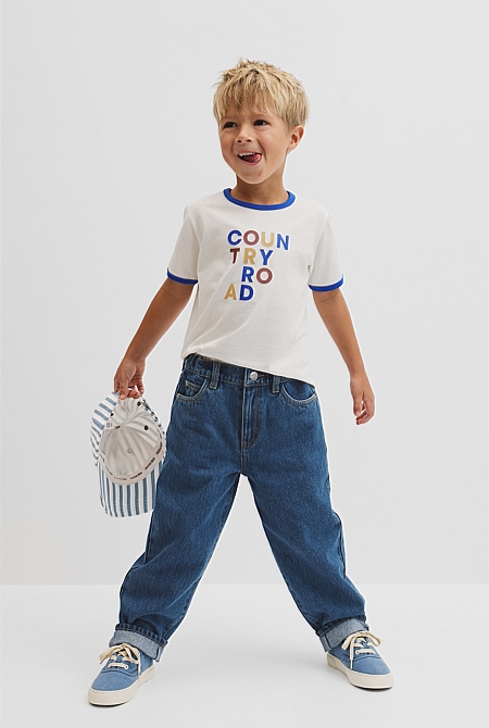 Stacked Logo Short Sleeve T-Shirt