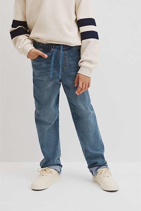 Teen Denim Jogger