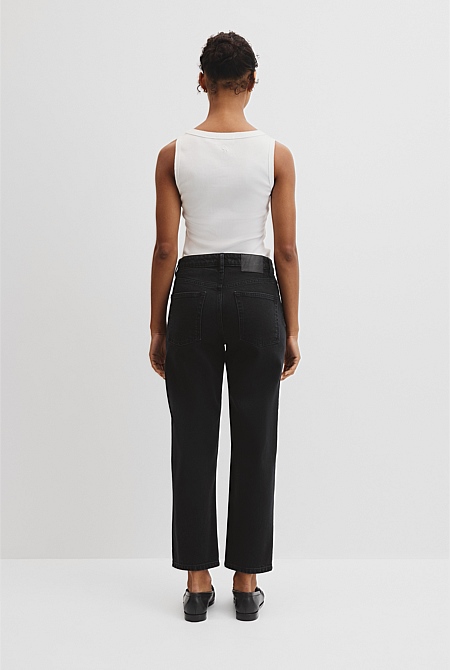 Classic Mid Rise Straight Jean