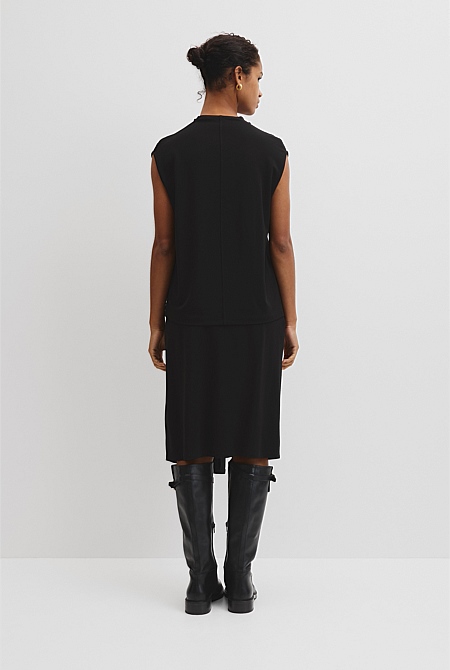 Crepe Jersey T-Shirt