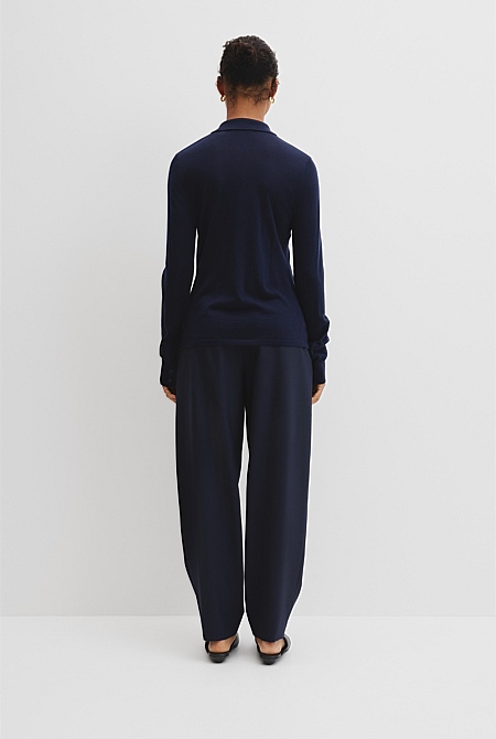 Long Sleeve Knit Shirt