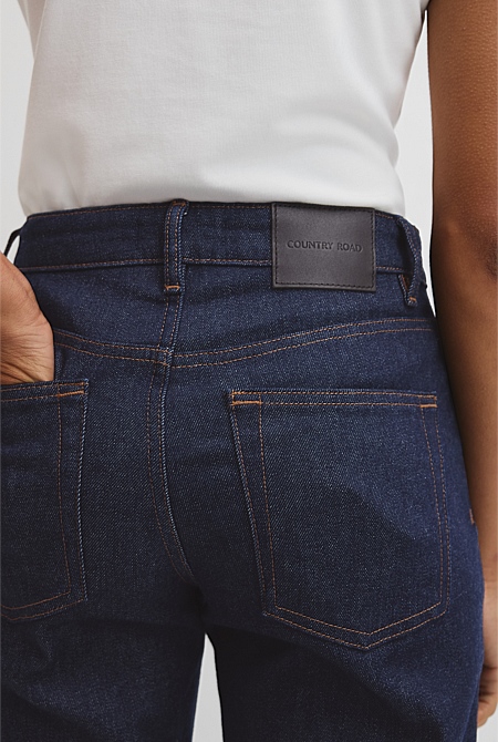 Classic Mid Rise Straight Jean