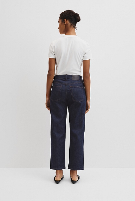 Classic Mid Rise Straight Jean