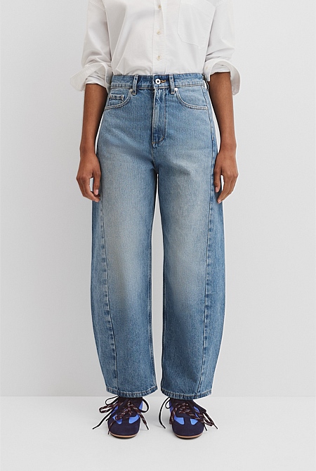 High Rise Barrel Jean High Rise Barrel Jean