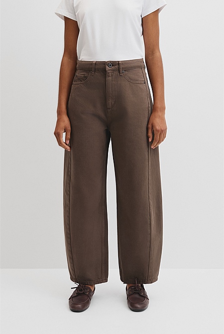 High Rise Barrel Jean High Rise Barrel Jean