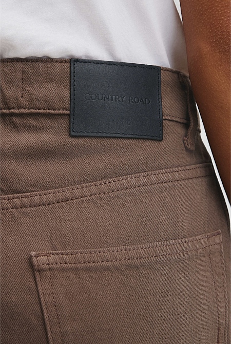 High Rise Barrel Jean