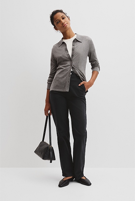 Long Sleeve Knit Shirt