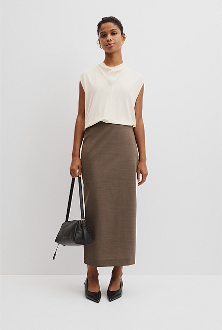 Crepe Jersey T-Shirt