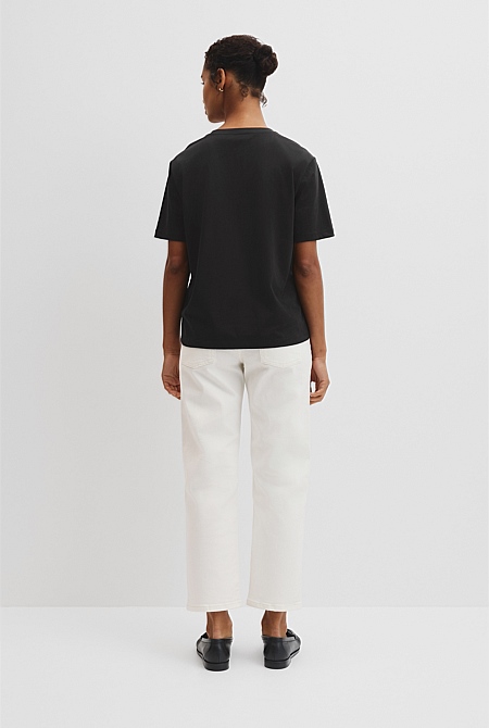 Australian Cotton V-Neck T-Shirt