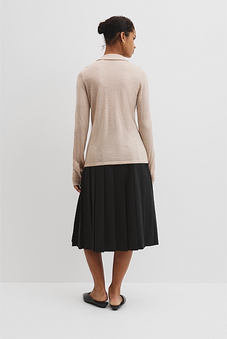 Long Sleeve Knit Shirt