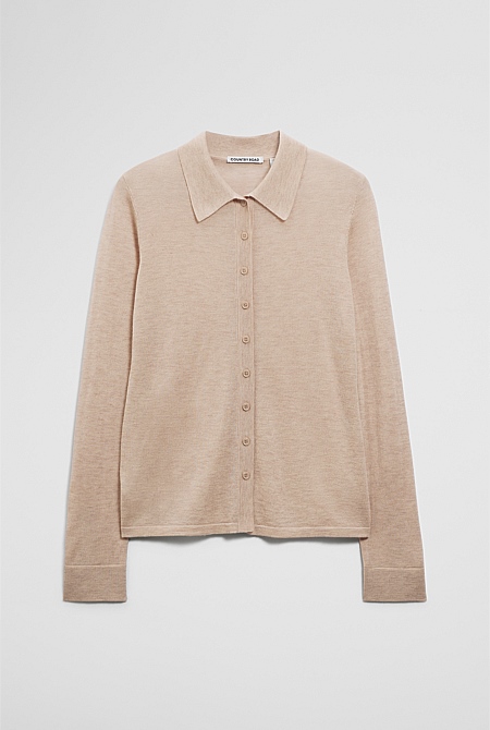 Long Sleeve Knit Shirt